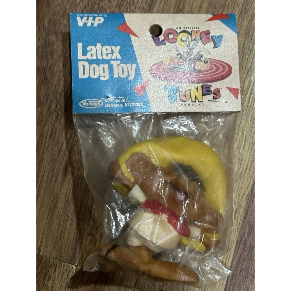 1990's VTG Looney Tunes VO-TOYS V.I.P Vinyl Dog Toy 1992 Speedy Gonzalez